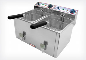 Фритюрница BECKERS FR 8+8 LT