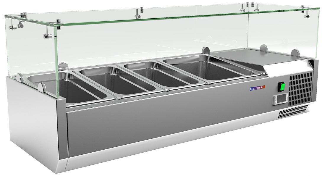 Вітрина холодильна COOLEQ VRX 1200/380