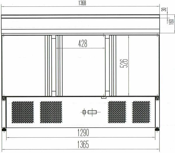 Стіл холодильний для піци COOLEQ PS300