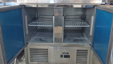 Стіл з морозильною шафою COOLEQ SS45BT