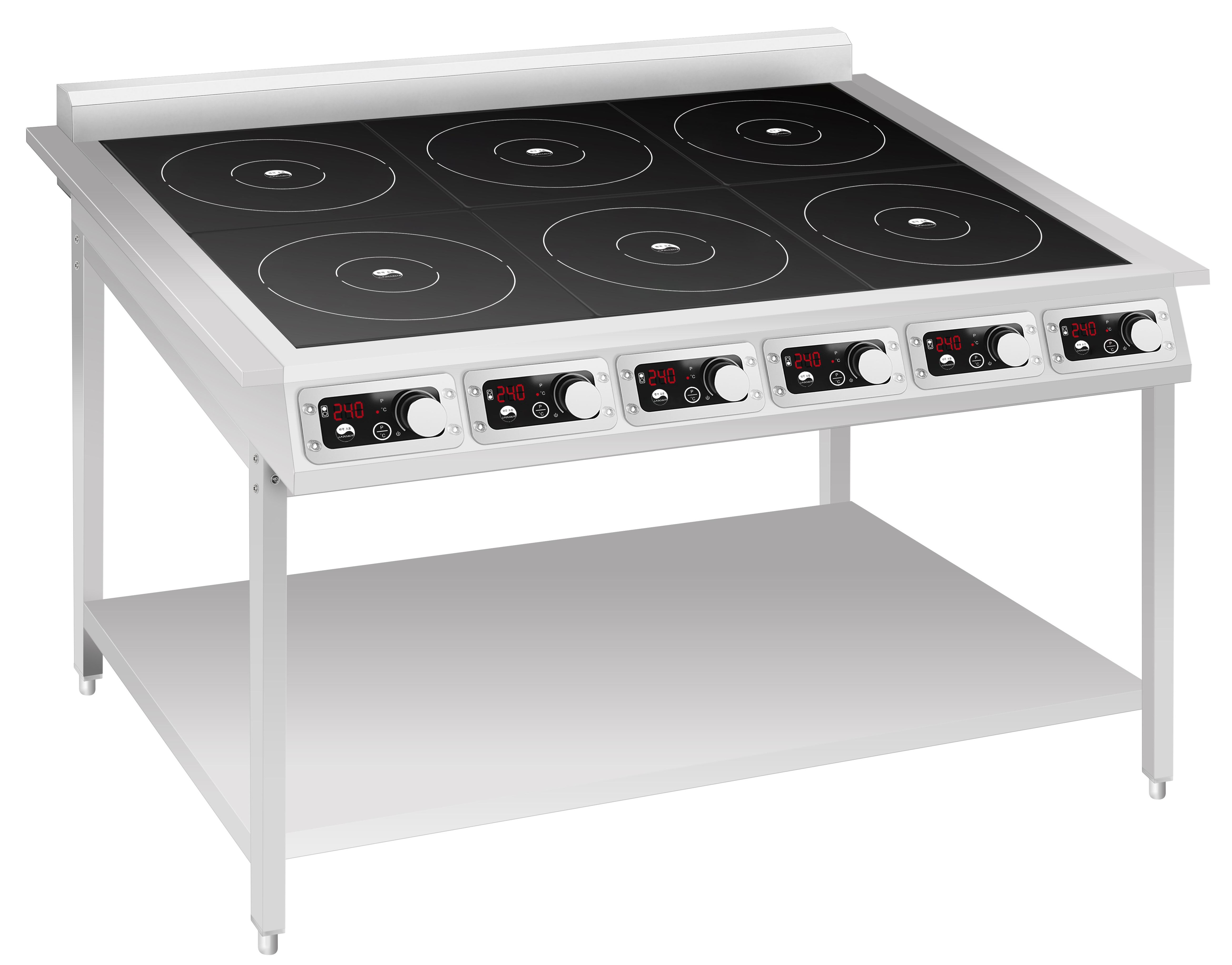 Плита индукционная 900 серии INDOKOR IN3500-6PRO на подставке