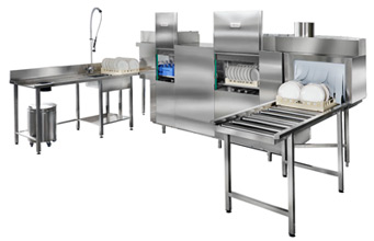 Туннельные посудомоечные машины Silanos