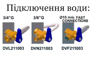 Підключення води