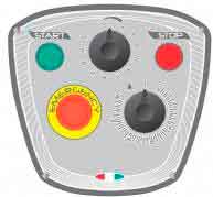 STARMIX Миксер планетарный PL 30 40 60 Панель управления