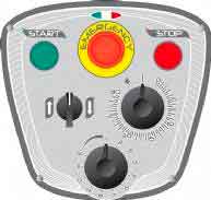 STARMIX Миксер планетарный PL80 Панель управления